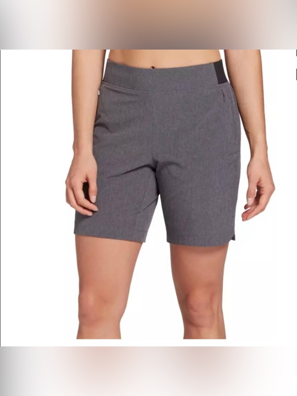 CALIA by Carrie Underwood Anywhere Bermuda Shorts Gray Athletic Size L